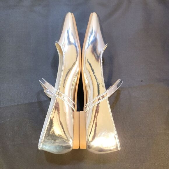 BRAND NEW BAMBOO MARY JANE STYLE CLASSIC BUCKLED STRAP ROUND-TOE FLAT SH… R3 - Picture 7 of 16